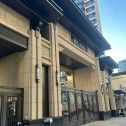 通化 黄金麻花岗岩荔枝面小区门楼外墙干挂