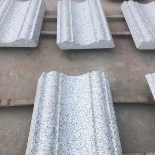 通化 白麻花岗岩光面别墅线条