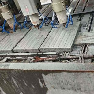 通化 芝麻白花岗岩荔枝面盲道雕刻