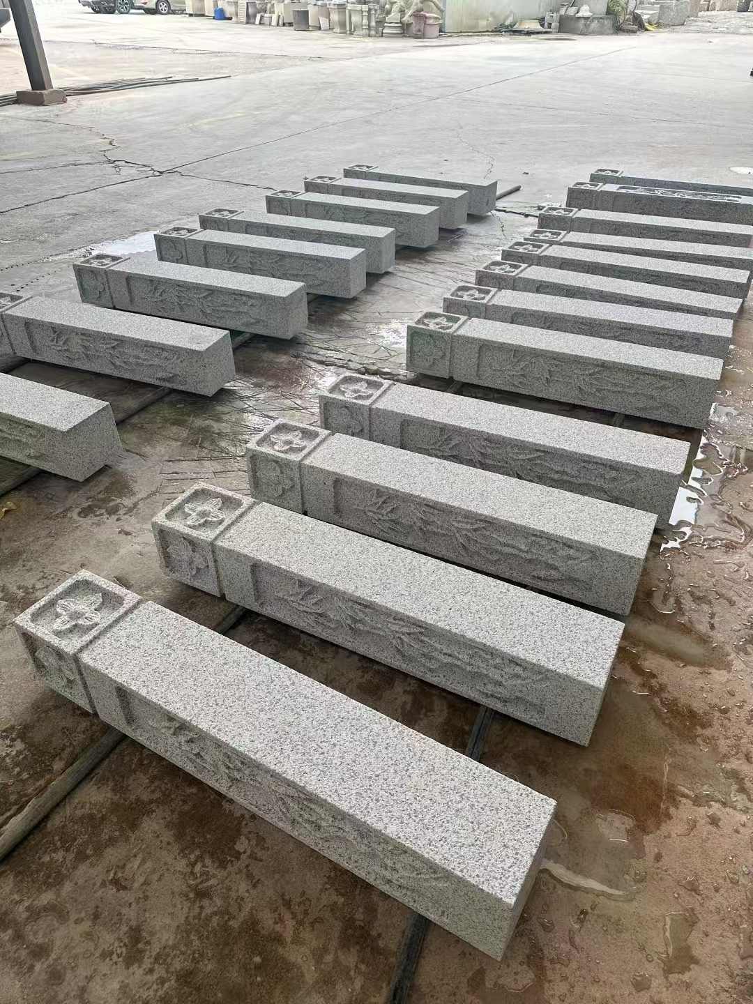 通化 白麻方柱雕花防水