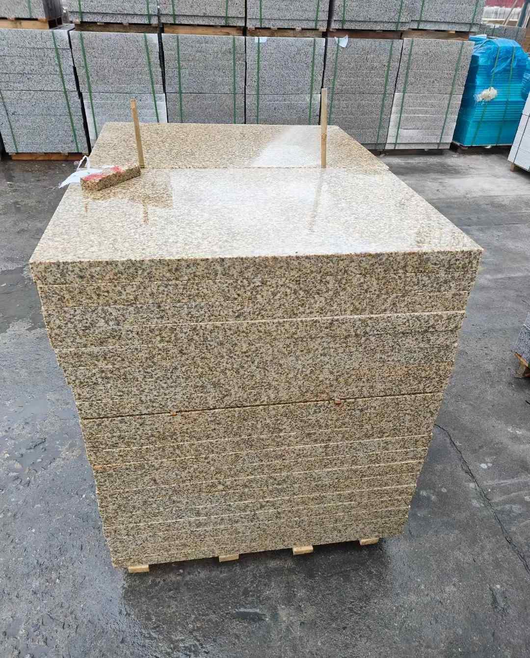 通化 湖北黄金麻花岗岩石材荔枝面外墙石材