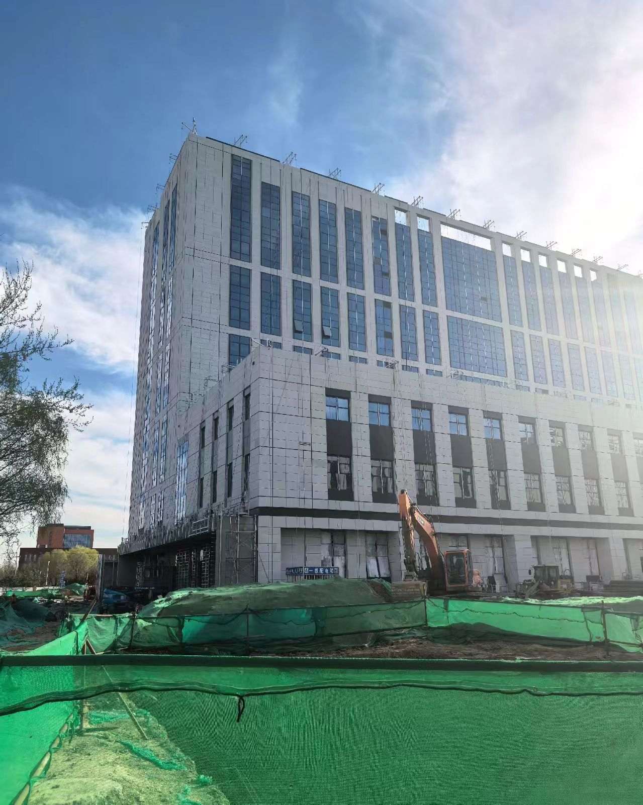 通化 白麻花岗岩石材外墙干挂